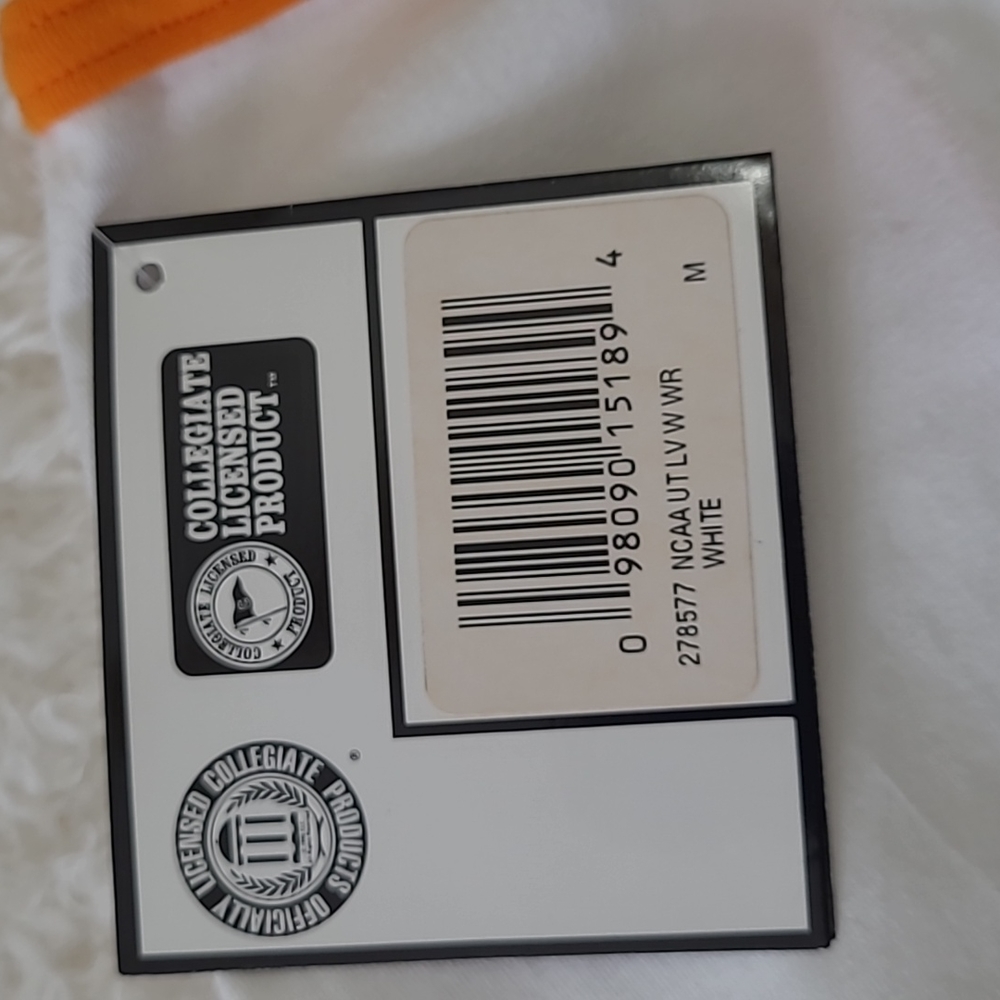 NEW Tennessee Adidas Vintge UT Lady Vols Tennis Skirt Orange White Logo Split Md - Picture 6 of 9